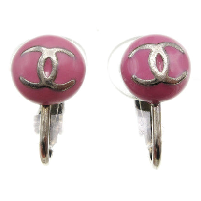 Chanel CC Round Clip-On Enamel with Metal Product Image