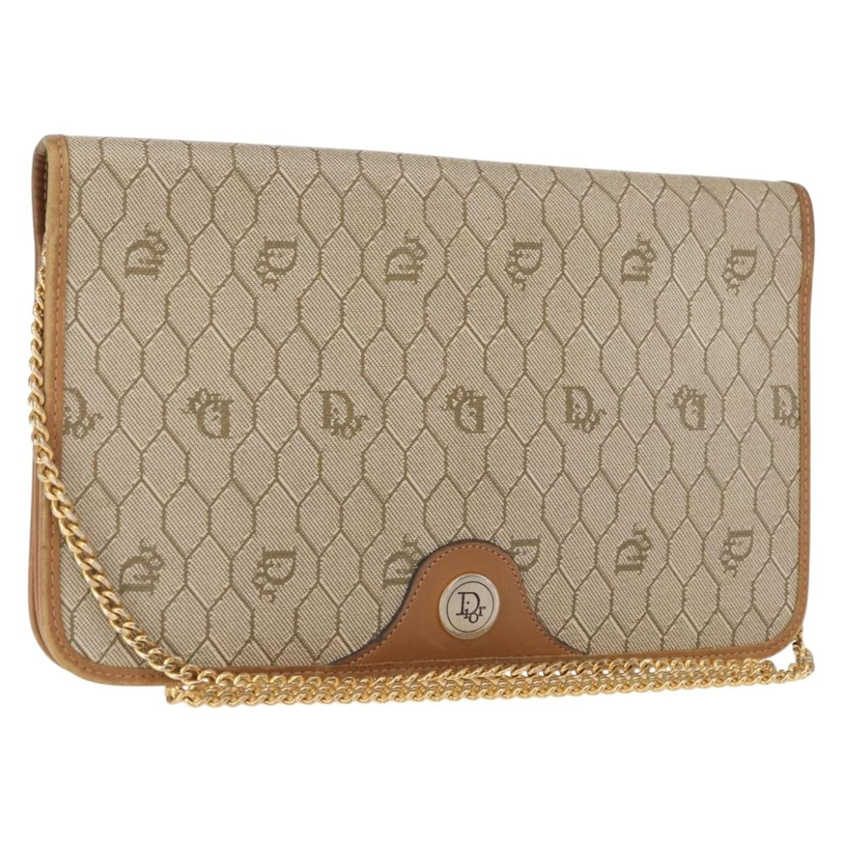 Christian Dior Vintage Honeycomb chain Canvas Product Image