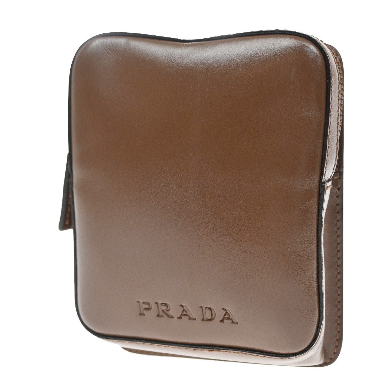 Prada Logo Pouch Leather Product Image