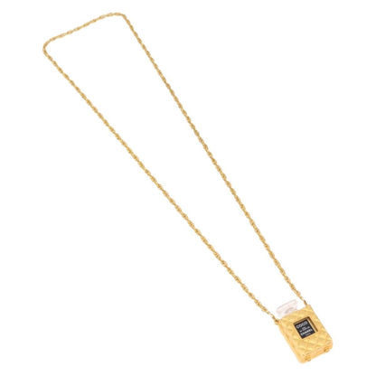 Chanel CC Perfume Bottle Pendant Chain Long Metal with Crystals and Faux Pearls Product Image