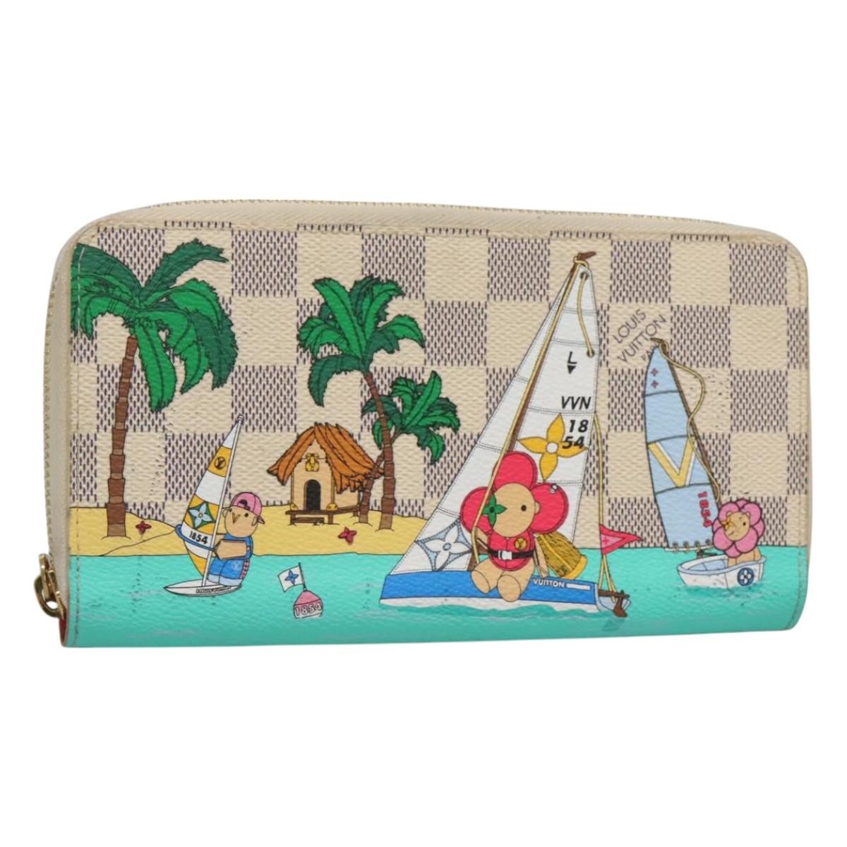 Louis Vuitton Porte-Monnaie Zippy Wallet Damier Azur Vivienne Product Image