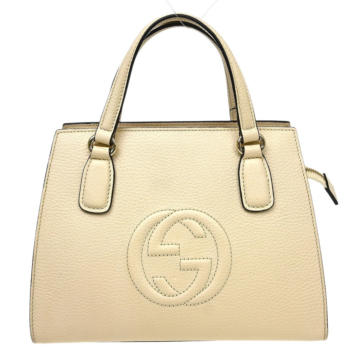 Gucci Soho Convertible Top Handle Satchel Leather Medium