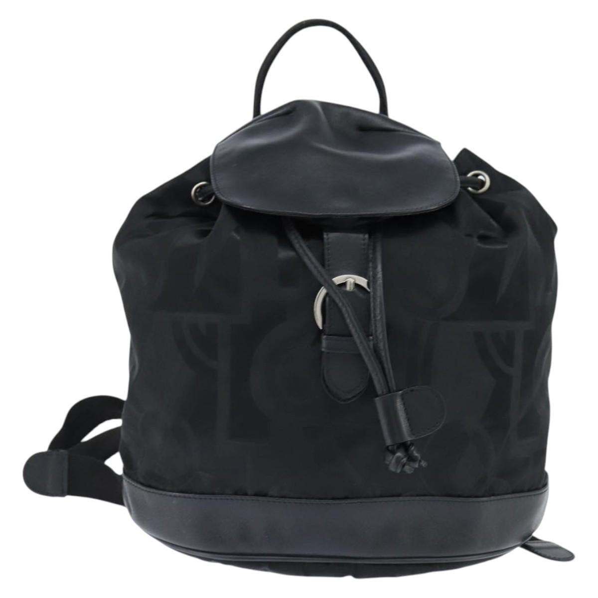 Salvatore Ferragamo Flap Buckle Backpack Printed Neoprene Product Image