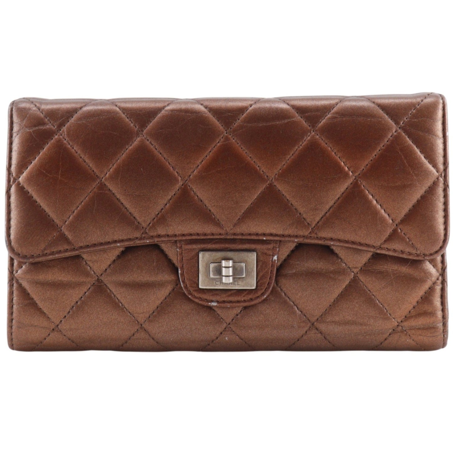 Chanel Reissue Trifold Wallet Quilted Calfskin Product Image