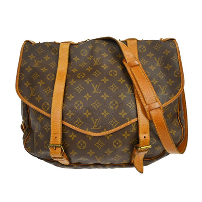 Louis Vuitton Saumur Handbag Monogram Canvas 43