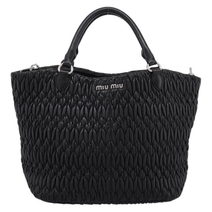 Miu Miu Shopper Tote Matelasse Leather Large