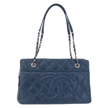Chanel Timeless CC Shopping Quilted Caviar Medium