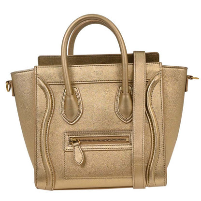 Celine Luggage Bag Smooth Leather Nano