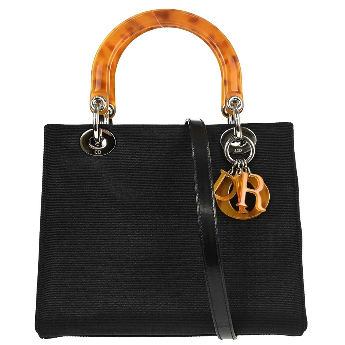 Christian Dior Lady Dior Straw Medium