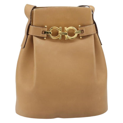 Salvatore Ferragamo Gancini Shoulder Bag Leather Product Image