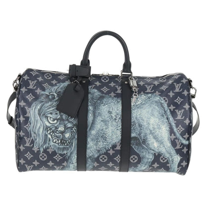 Louis Vuitton Keepall Bandouliere Limited Edition Chapman Savane Monogram Canvas 45