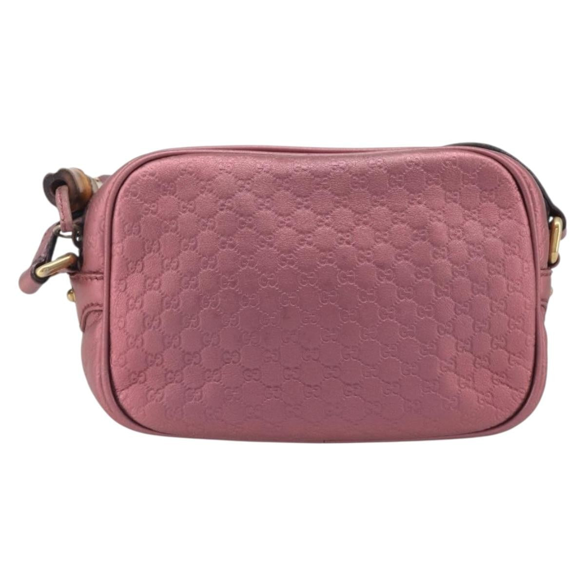 Gucci Sunshine Disco Microguccissima Leather Small