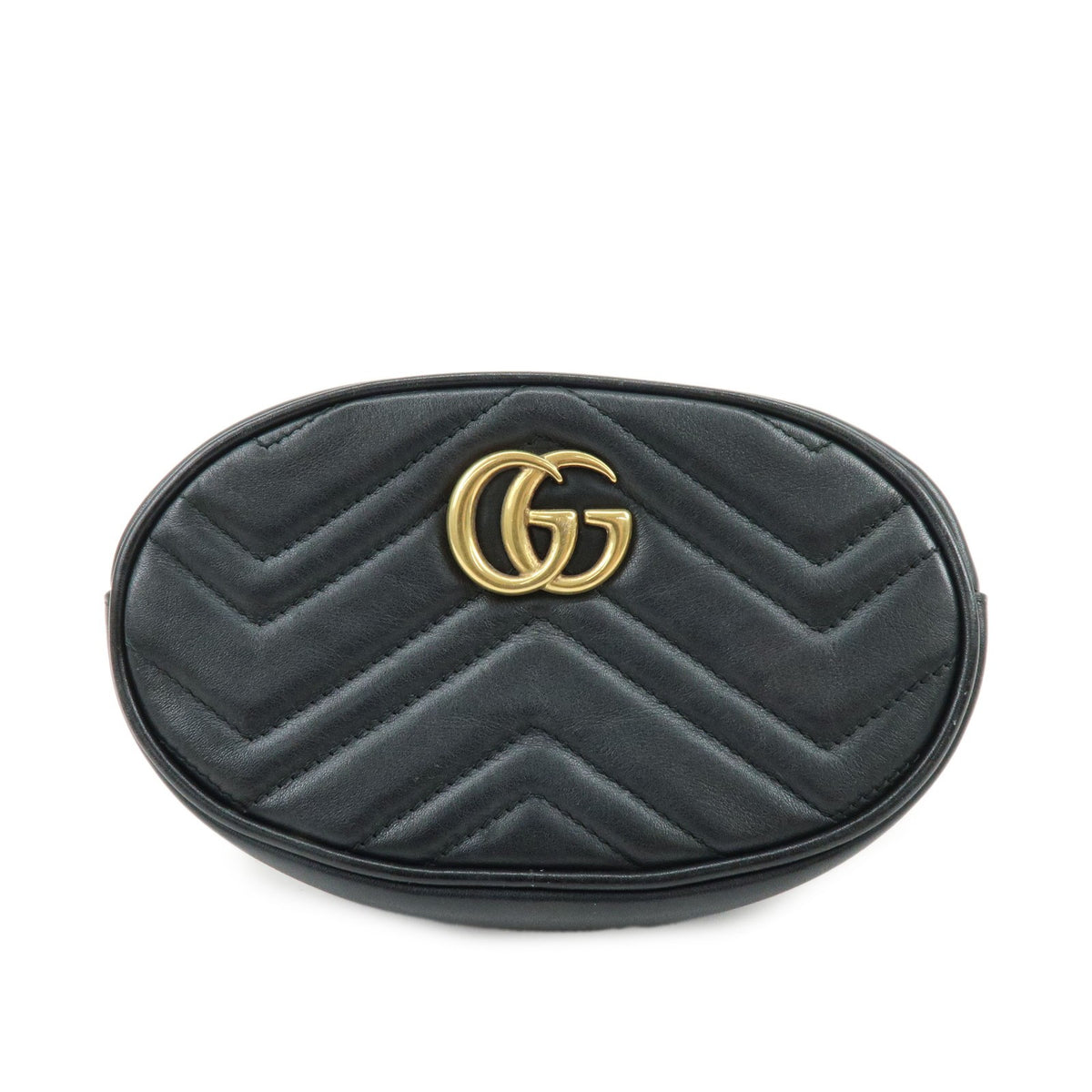 Gucci GG Marmont Belt Matelasse Leather Product Image