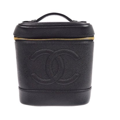 Chanel Vintage Cosmetic Case Lambskin Tall