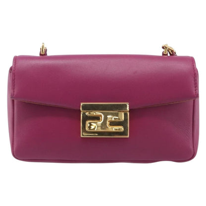 Fendi Be Baguette Flap Leather Mini