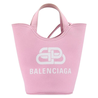 Balenciaga Wave Bucket Printed Canvas XS
