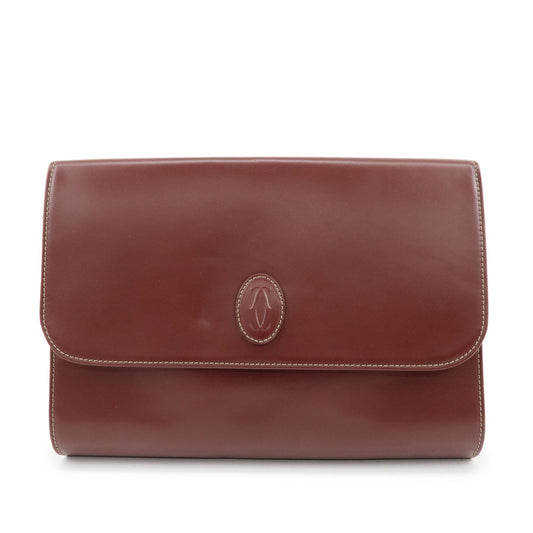 Cartier Must de Cartier Clutch Leather Product Image