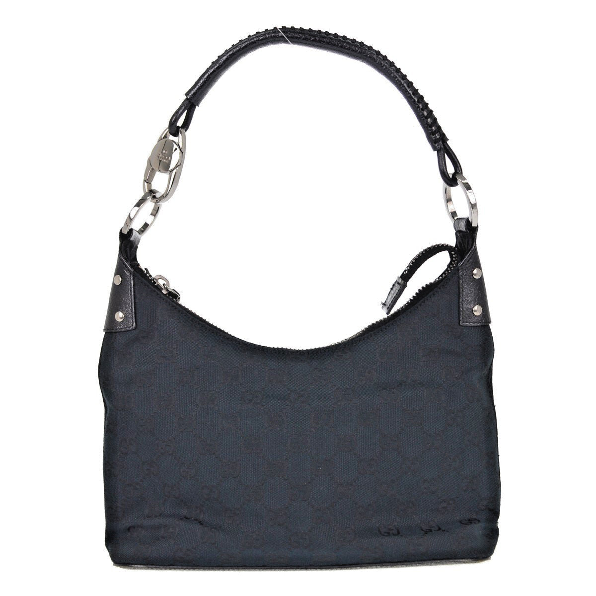Gucci Vintage Hobo GG Canvas Small
