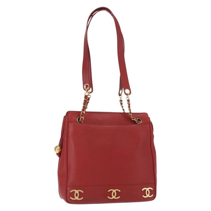 Chanel Vintage Metal CC Caviar Medium