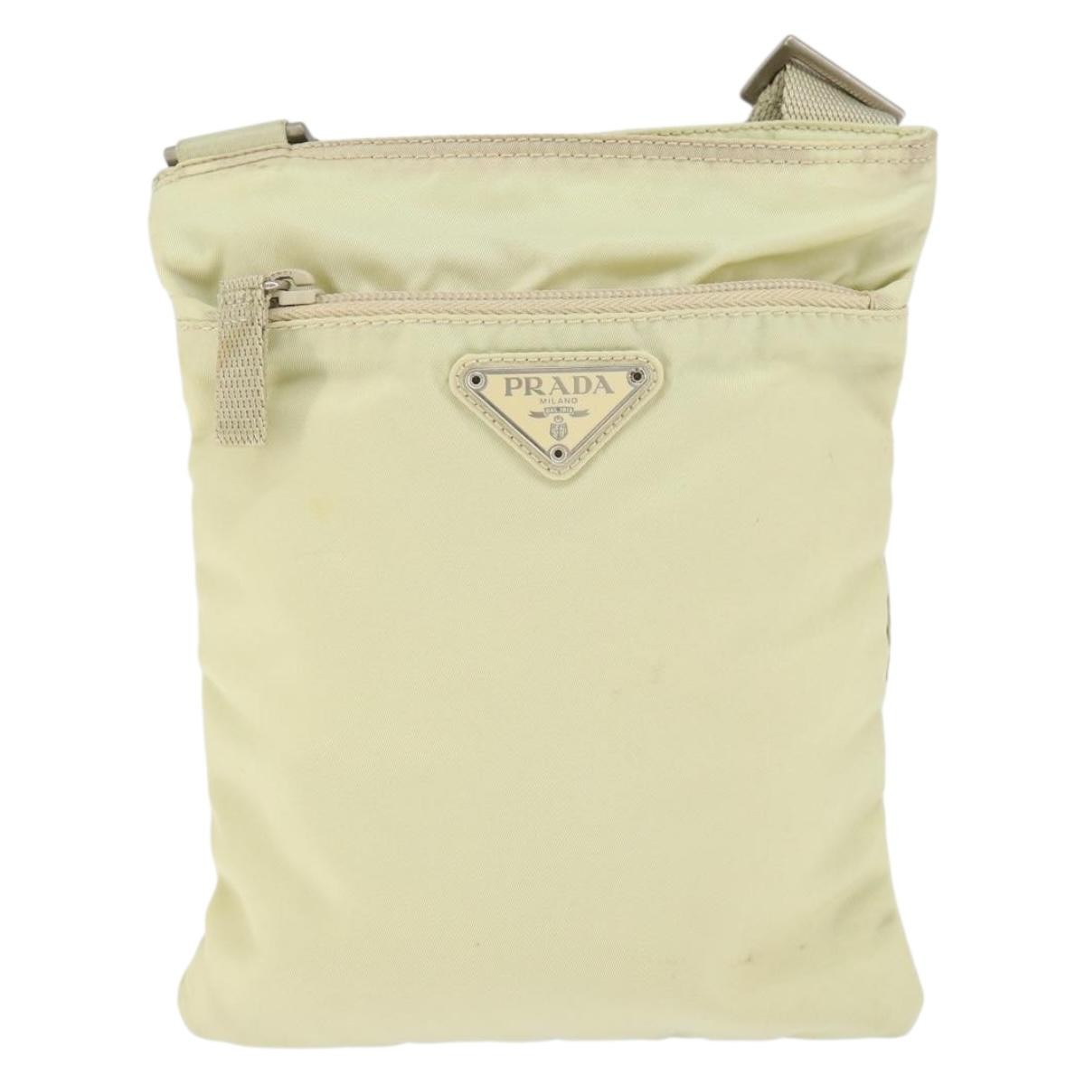 Prada Flat Messenger Bag Tessuto Mini