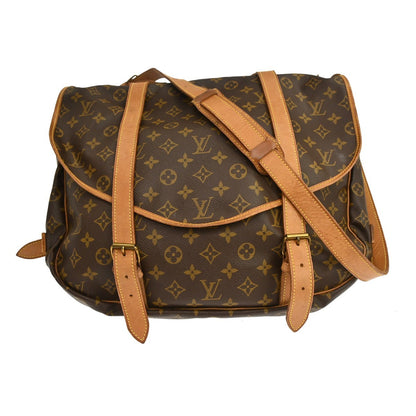 Louis Vuitton Saumur Handbag Monogram Canvas 43