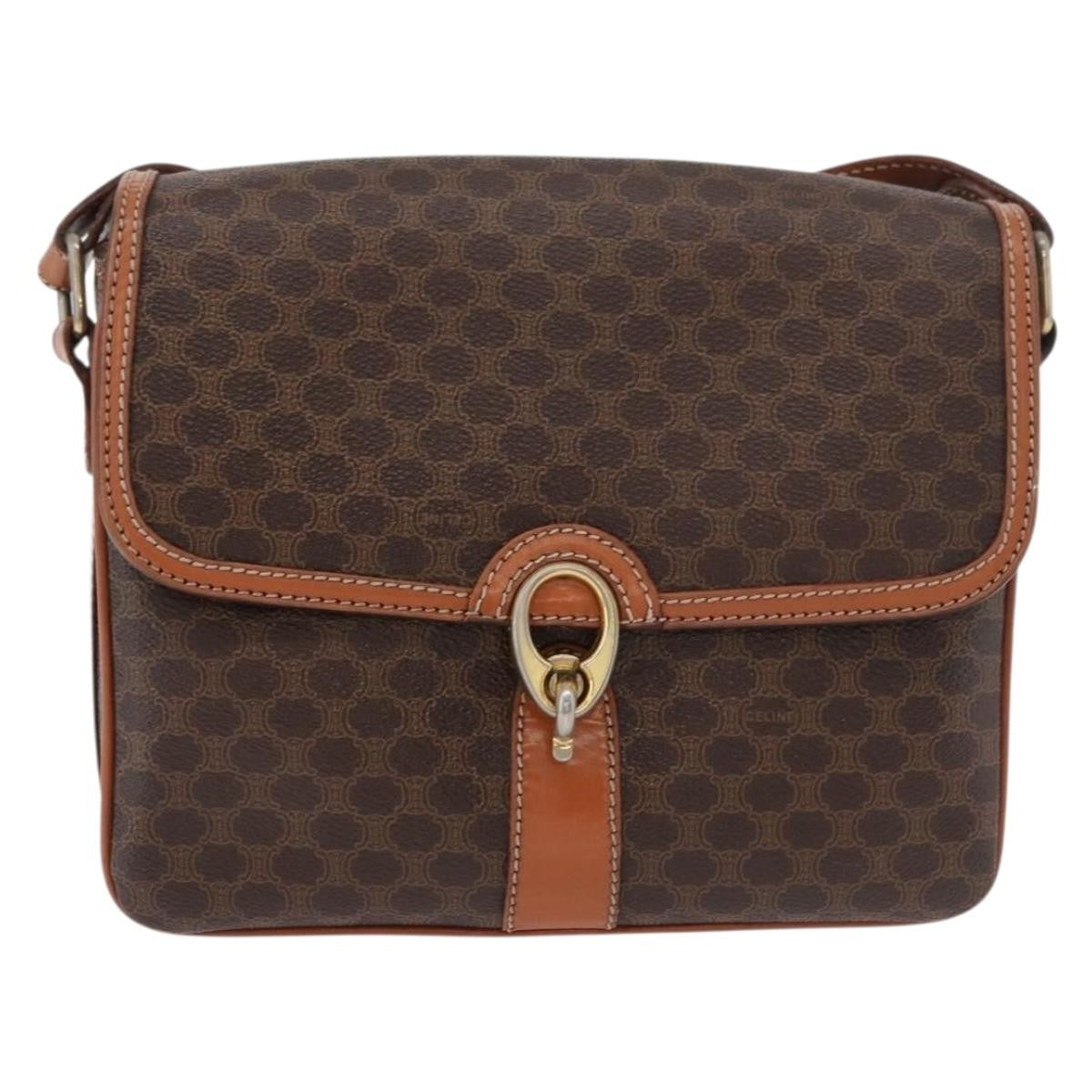 Celine Vintage Macadam Canvas and Leather Product Image