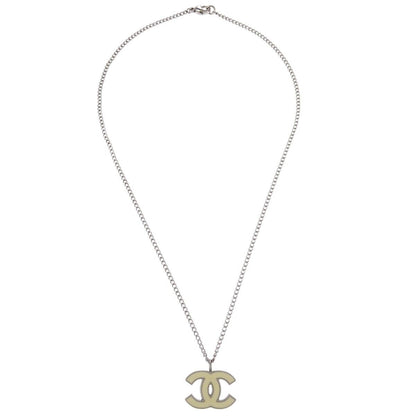 Chanel CC Pendant Necklace Metal Product Image
