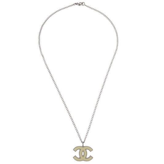 Chanel CC Pendant Necklace Metal Product Image
