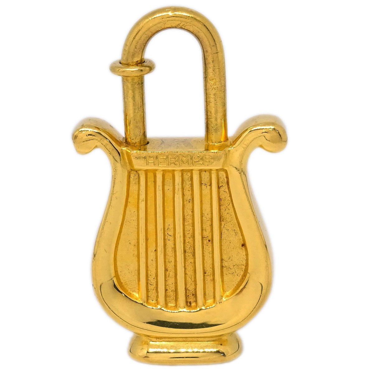 Hermes Harp Cadena Padlock 1996 Limited Metal Design Product Image