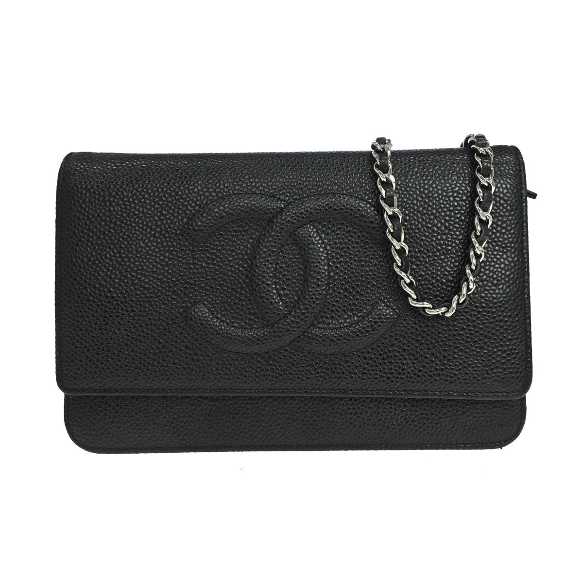 Chanel Timeless Wallet on Chain Caviar Product Image