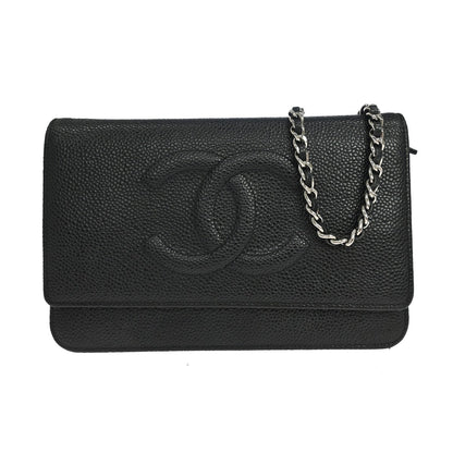 Chanel Timeless Wallet on Chain Caviar Product Image