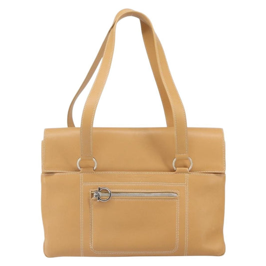Salvatore Ferragamo Gancini Tote Leather Product Image