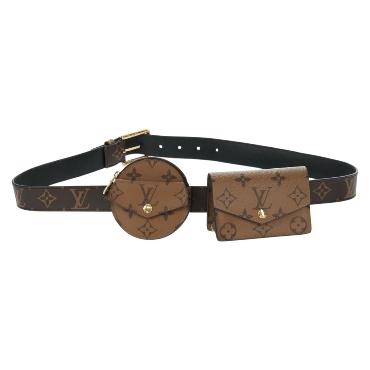 Louis Vuitton Daily Multi Pocket Belt Monogram Canvas Medium