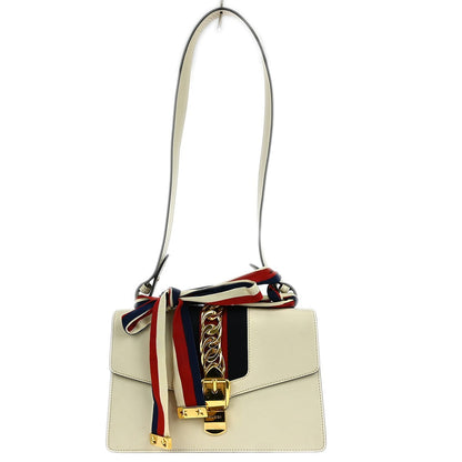 Gucci Sylvie Shoulder Bag Leather Small
