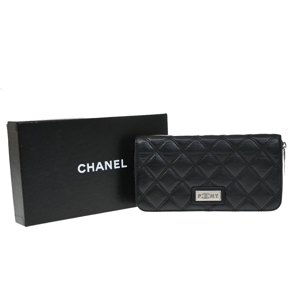 Chanel Trendy CC Zip Around Quilted Lambskin Small