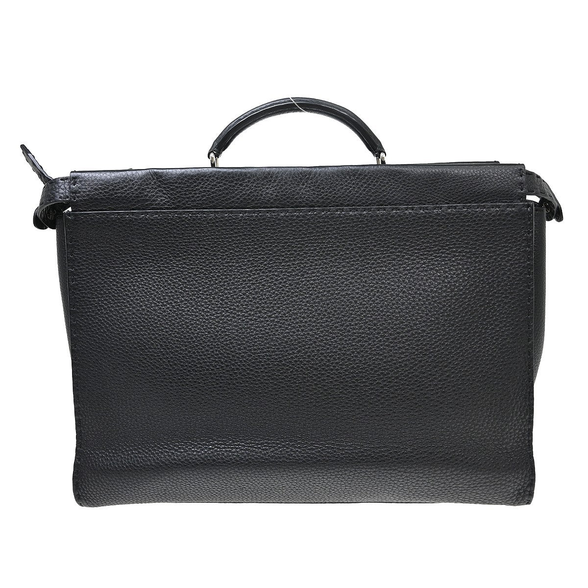 Fendi Selleria Monster Laptop Bag Leather Large