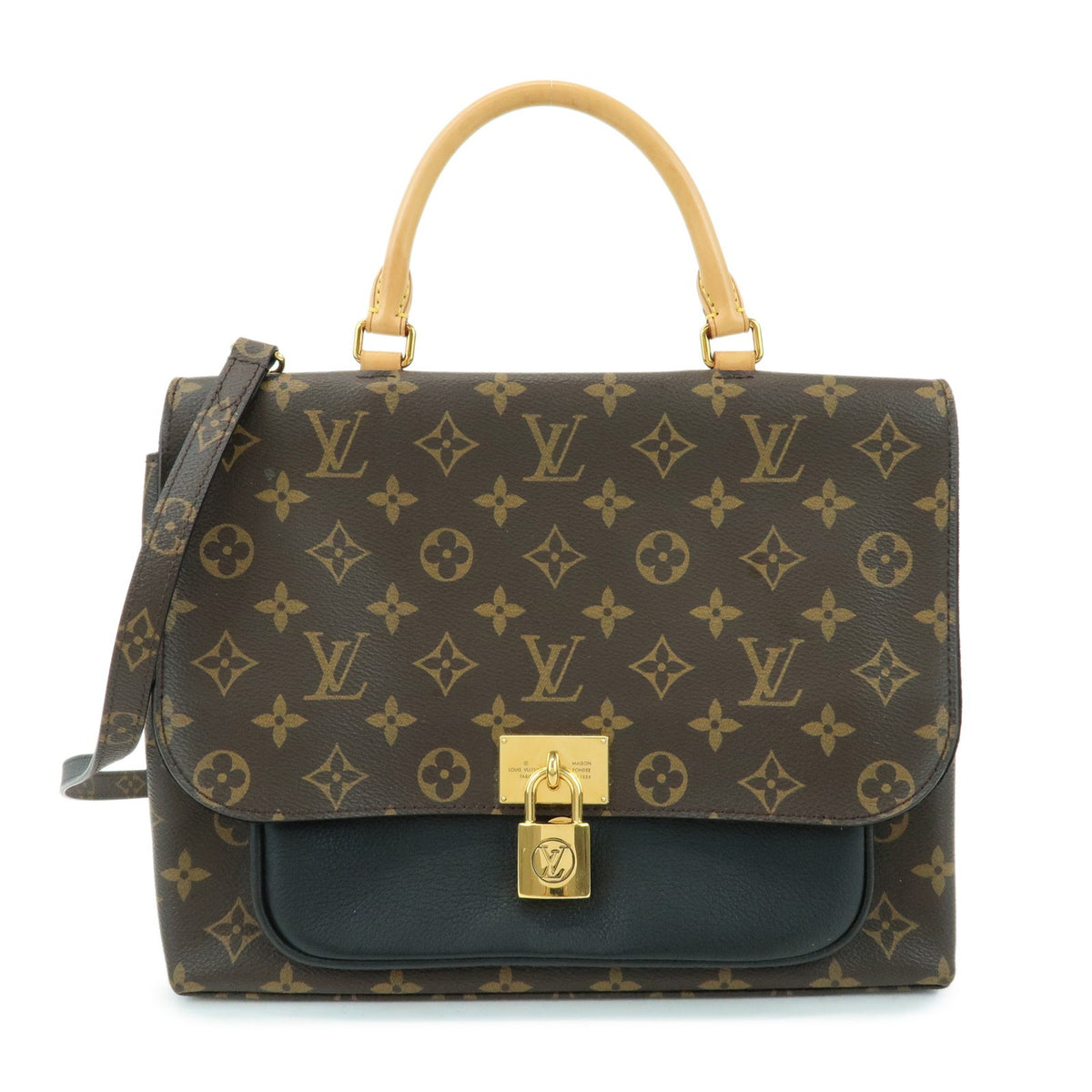 Louis Vuitton Marignan Monogram Canvas with Leather Product Image