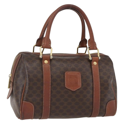 Celine Vintage Macadam Handbag Canvas and Leather Product Image