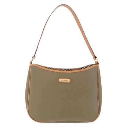 Burberry Shoulder Bag Nova Check Coated Canvas Small