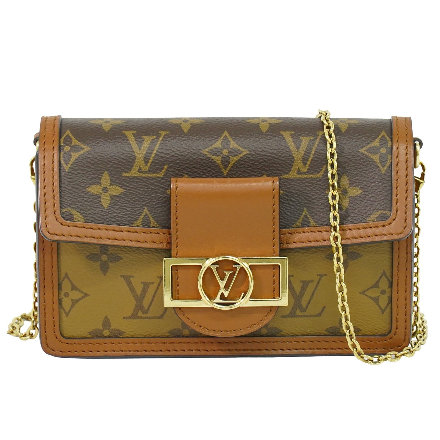 Louis Vuitton Dauphine Reverse Monogram Canvas Mini