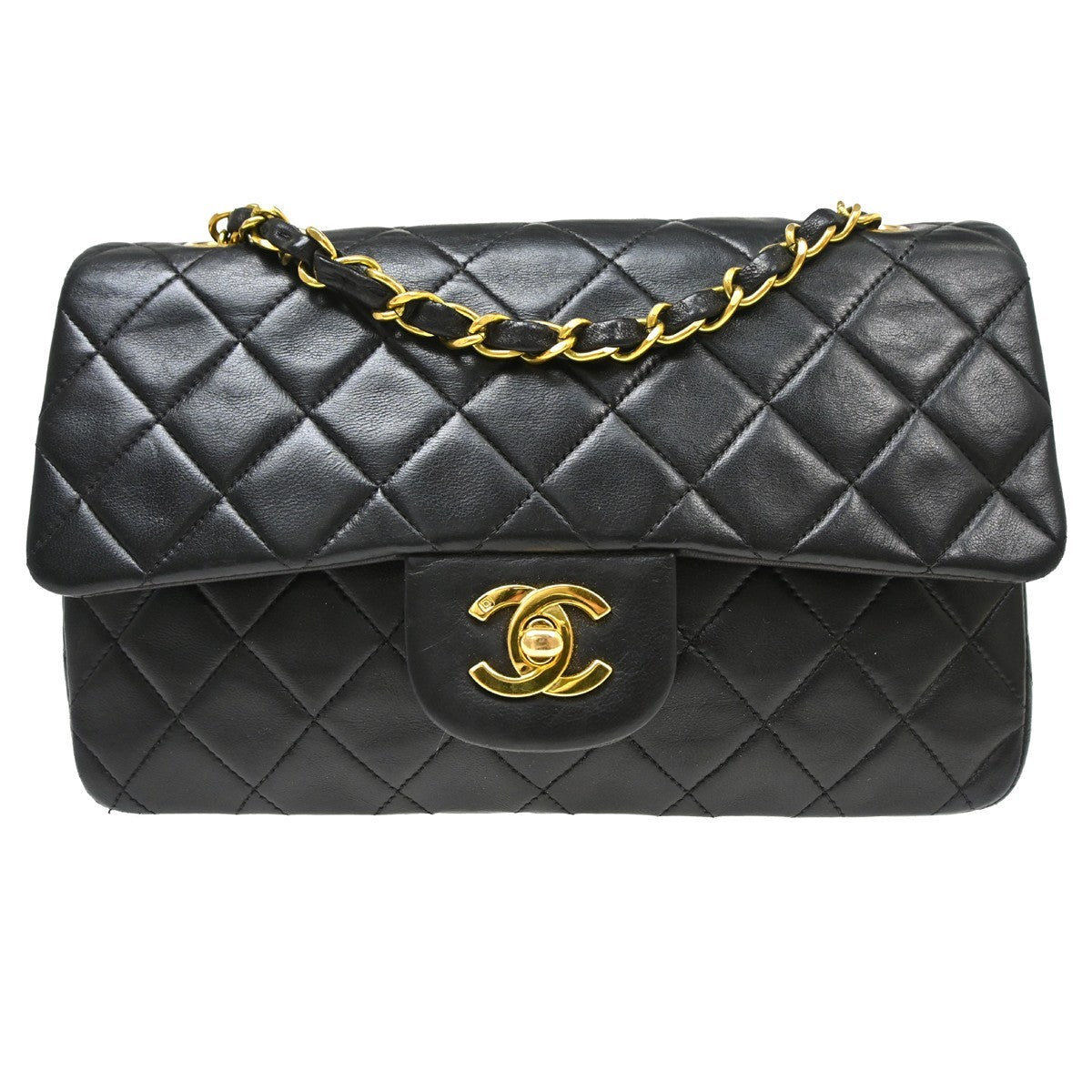 Chanel Classic Double Flap Quilted Lambskin Small