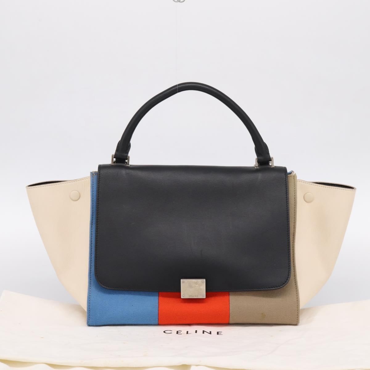 Celine Tricolor Trapeze Leather Medium