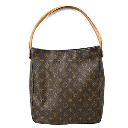 Louis Vuitton Monogram Looping Handbag Monogram Canvas GM