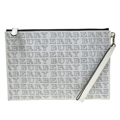 Burberry Zip Clutch Leather Product Image