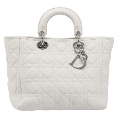 Christian Dior Lady Dior Cannage Quilt Lambskin Medium