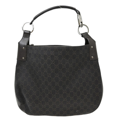 Gucci Vintage Ring Hobo Printed Velvet Small