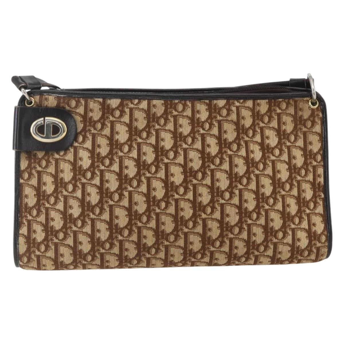 Christian Dior Vintage CD trotter Shoulder bag Canvas Product Image
