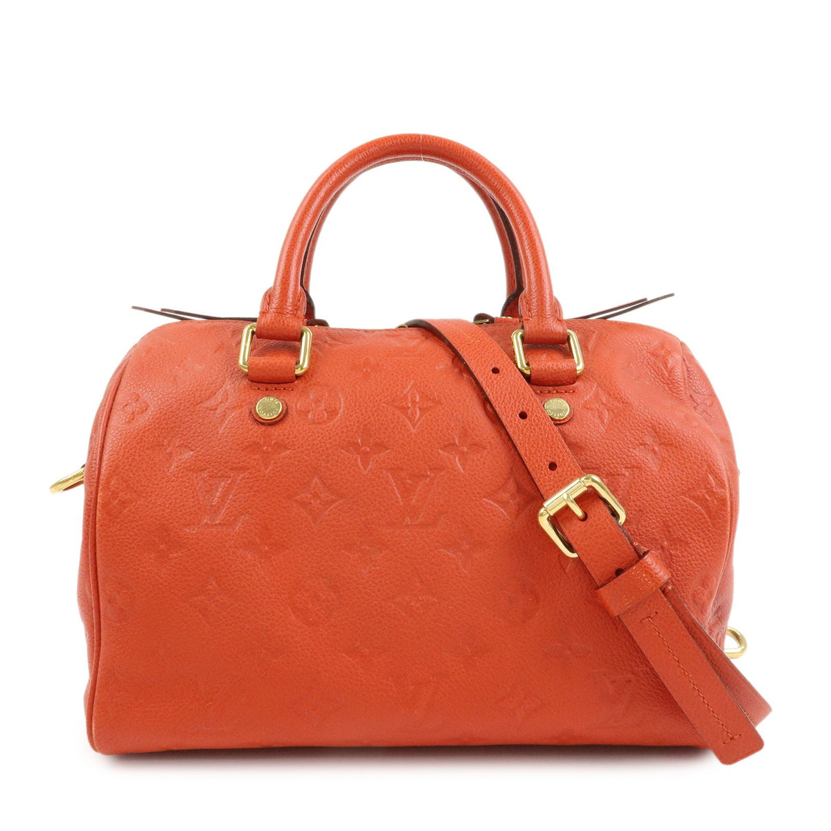 Louis Vuitton Speedy Bandouliere Monogram Empreinte Leather 25