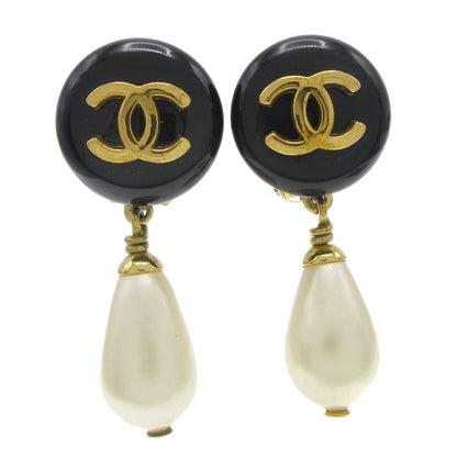 Chanel CC Dangle Metal with Faux Pearl Product Image