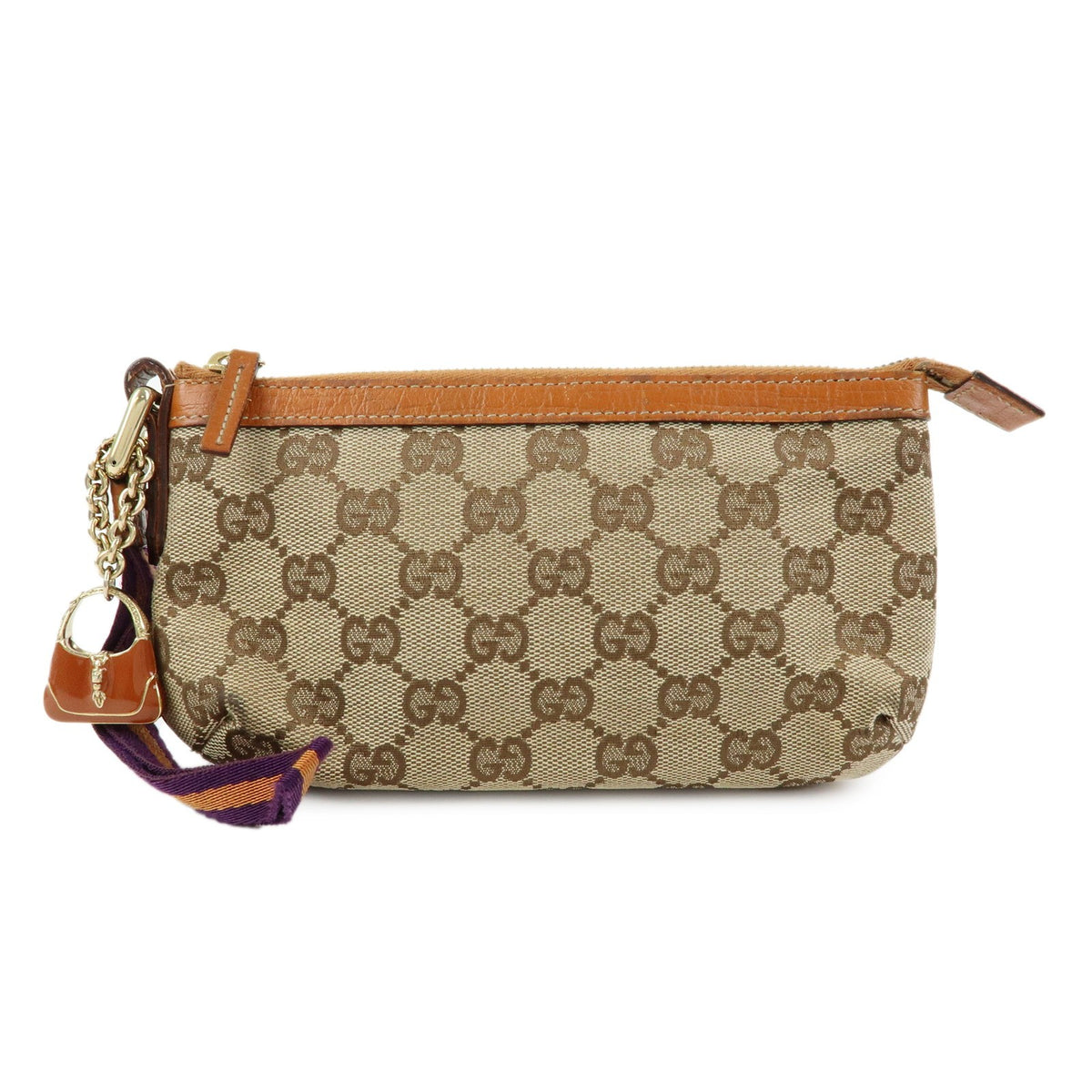 Gucci Zip Wristlet GG Canvas Product Image